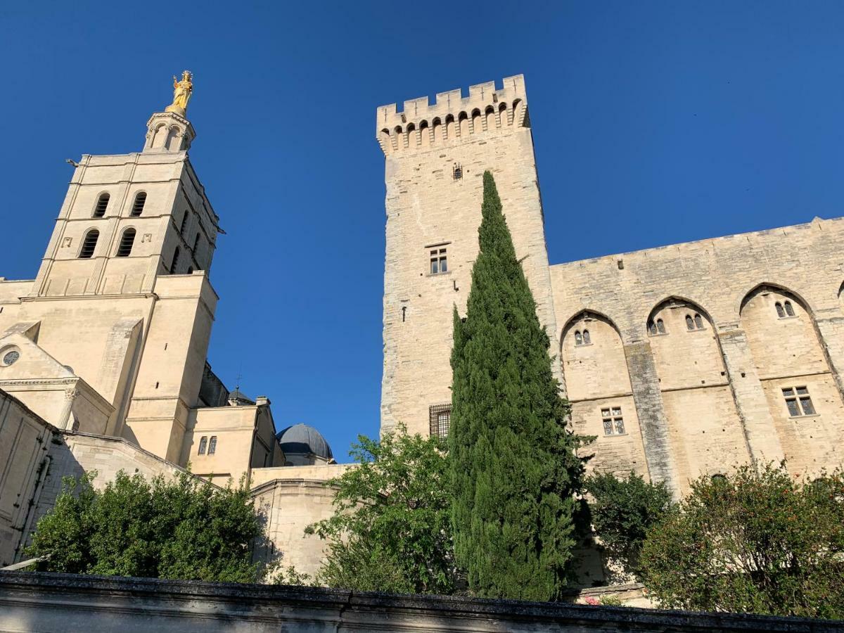 Апартаменты Face Au Palais Des Papes Авиньон Экстерьер фото